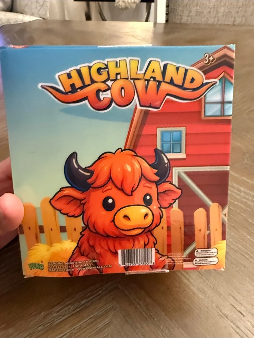 Orange Plush Squishy Toy - Cute Farm Animal